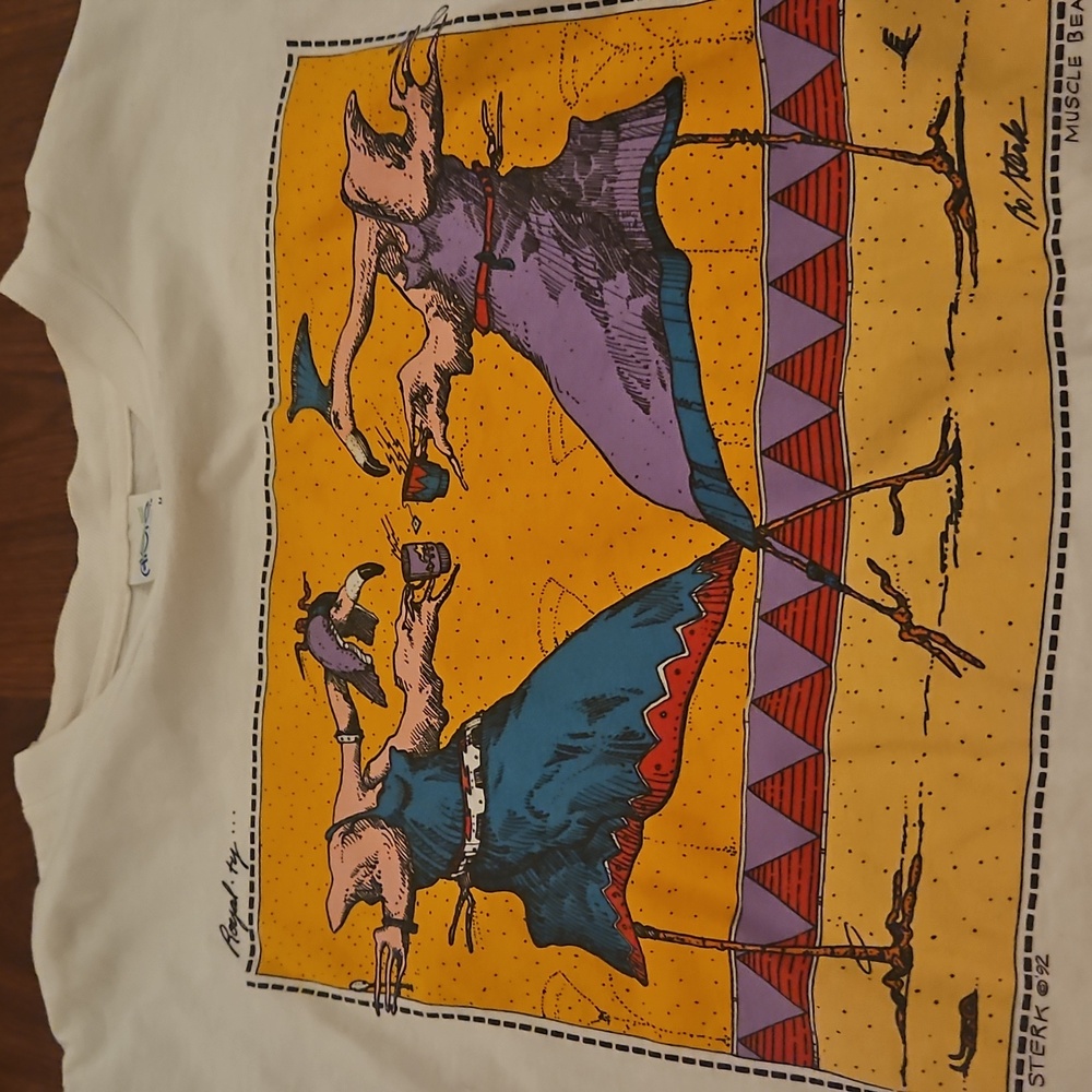 Bo Sterk Tee "Muscle Beach" 1982